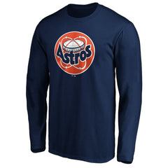 Houston Astros Cooperstown Collection Huntington Logo Long Sleeve T-Shirt - MLB