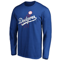 Los Angeles Dodgers Cooperstown Collection Huntington Logo Long Sleeve T-Shirt - MLB