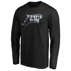 Tampa Bay Rays Cooperstown Collection Huntington Logo Long Sleeve T-Shirt - MLB