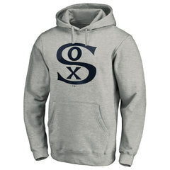 Chicago White Sox Cooperstown Collection Huntington Logo Fitted Pullover Hoodie - MLB