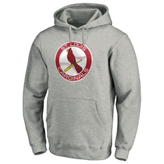 St. Louis Cardinals Cooperstown Collection Huntington Logo Fitted Pullover Hoodie - MLB