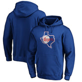 Texas Rangers Cooperstown Collection Huntington Logo Fitted Pullover Hoodie - MLB