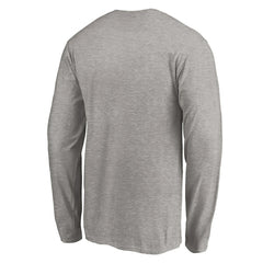 Anaheim Ducks Special Edition Primary Logo Long Sleeve T-Shirt - Heather Gray - NHL