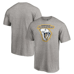 Nashville Predators Special Edition Secondary Logo T-Shirt - Heather Gray - NHL