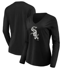 Chicago White Sox Women's Core Distressed Team Long Sleeve T-Shirt - MLB