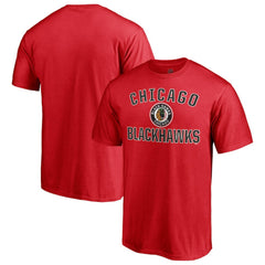 Chicago Blackhawks Special Edition Victory Arch T-Shirt - Red - NHL