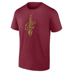 Cleveland Cavaliers Playmaker Personalized Name & Number T-Shirt Wine - NBA