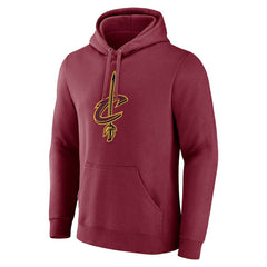 Cleveland Cavaliers Playmaker Personalized Name & Number Pullover Hoodie Wine - NBA