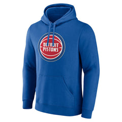 Detroit Pistons Playmaker Personalized Name & Number Pullover Hoodie Blue - NBA