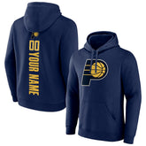 Indiana Pacers Playmaker Personalized Name & Number Pullover Hoodie Navy - NBA