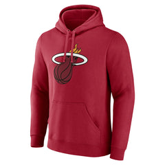 Miami Heat Playmaker Personalized Name & Number Pullover Hoodie Red - NBA
