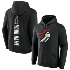 Portland Trail Blazers Playmaker Personalized Name & Number Pullover Hoodie Black - NBA
