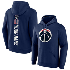 Washington Wizards Playmaker Personalized Name & Number Pullover Hoodie Navy - NBA