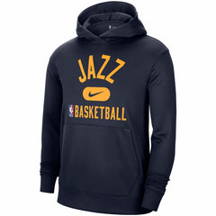 Utah Jazz 2021-2022 Spotlight On Court Performance Practice Pullover Hoodie Navy - NBA