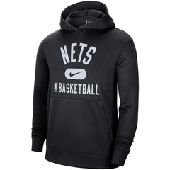 Brooklyn Nets 2021-2022 Spotlight On Court Performance Practice Pullover Hoodie Black - NBA