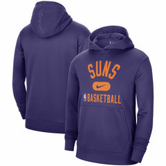 Phoenix Suns 2021-2022 Spotlight On Court Performance Practice Pullover Hoodie Purple - NBA