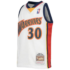 Stephen Curry Golden State Warriors Youth 2009-10 Hardwood Classics Swingman Jersey White - NBA
