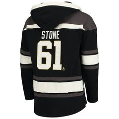 Mark Stone Vegas Golden Knights '47 Player Name & Number Lacer Pullover Hoodie - Black - NHL
