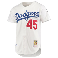 Pedro Martinez Los Angeles Dodgers Mitchell & Ness 1993 Cooperstown Collection Home Authentic Jersey - MLB