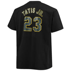 Fernando Tatis Jr. San Diego Padres Fanatics Big & Tall Wordmark Name & Number T-Shirt - MLB