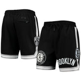Brooklyn Nets Pro Standard Chenille Shorts Black - NBA