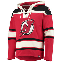 New Jersey Devils '47 Superior Lacer Hoodie - Red - NHL