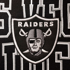 Las Vegas Raiders '47 Double Block Pullover Hoodie Black | 47 brand
