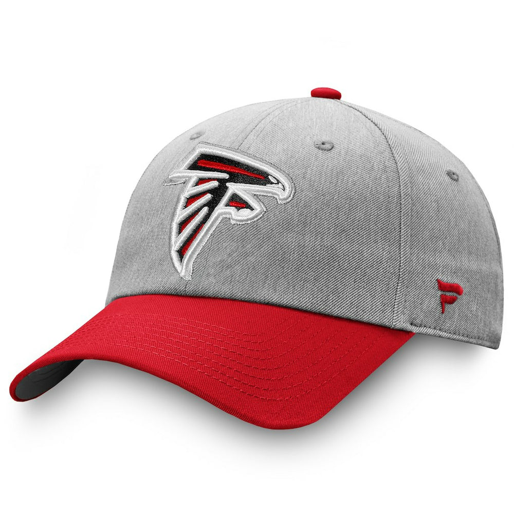 Atlanta Falcons Two-Tone Snapback Hat Heathered Gray/Red | Fanatics