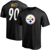 T.J. Watt Pittsburgh Steelers Player Icon Name & Number T-Shirt Black | Fanatics