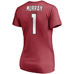 Kyler Murray Arizona Cardinals Women's Player Icon Name & Number V-Neck T-Shirt Cardinal | Fanatics