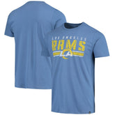 Los Angeles Rams '47 Stripe Thru Franklin T-Shirt Heathered Royal | 47 brand