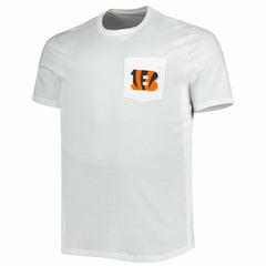 Cincinnati Bengals Vineyard Vines Big & Tall Helmet T-Shirt White | NFL
