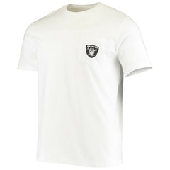 Las Vegas Raiders Vineyard Vines Big & Tall Helmet T-Shirt White | NFL