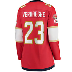 Carter Verhaeghe Florida Panthers Fanatics Women's Home Breakaway Jersey - Red - NHL
