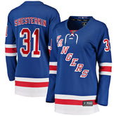 Igor Shesterkin New York Rangers Fanatics Women's Home Breakaway Jersey - Blue - NHL