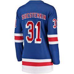 Igor Shesterkin New York Rangers Fanatics Women's Home Breakaway Jersey - Blue - NHL