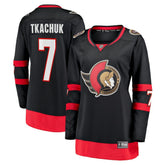 Brady Tkachuk Ottawa Senators Fanatics Women's Home Breakaway Jersey - Black - NHL