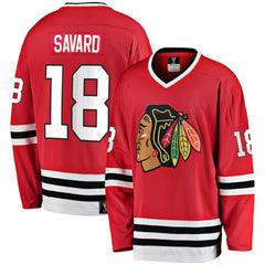 Denis Savard Chicago Blackhawks Fanatics Premier Breakaway Retired Player Jersey - Red - NHL