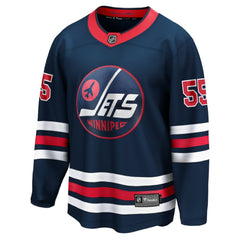 Mark Scheifele Winnipeg Jets Fanatics Breakaway Jersey - Navy - NHL