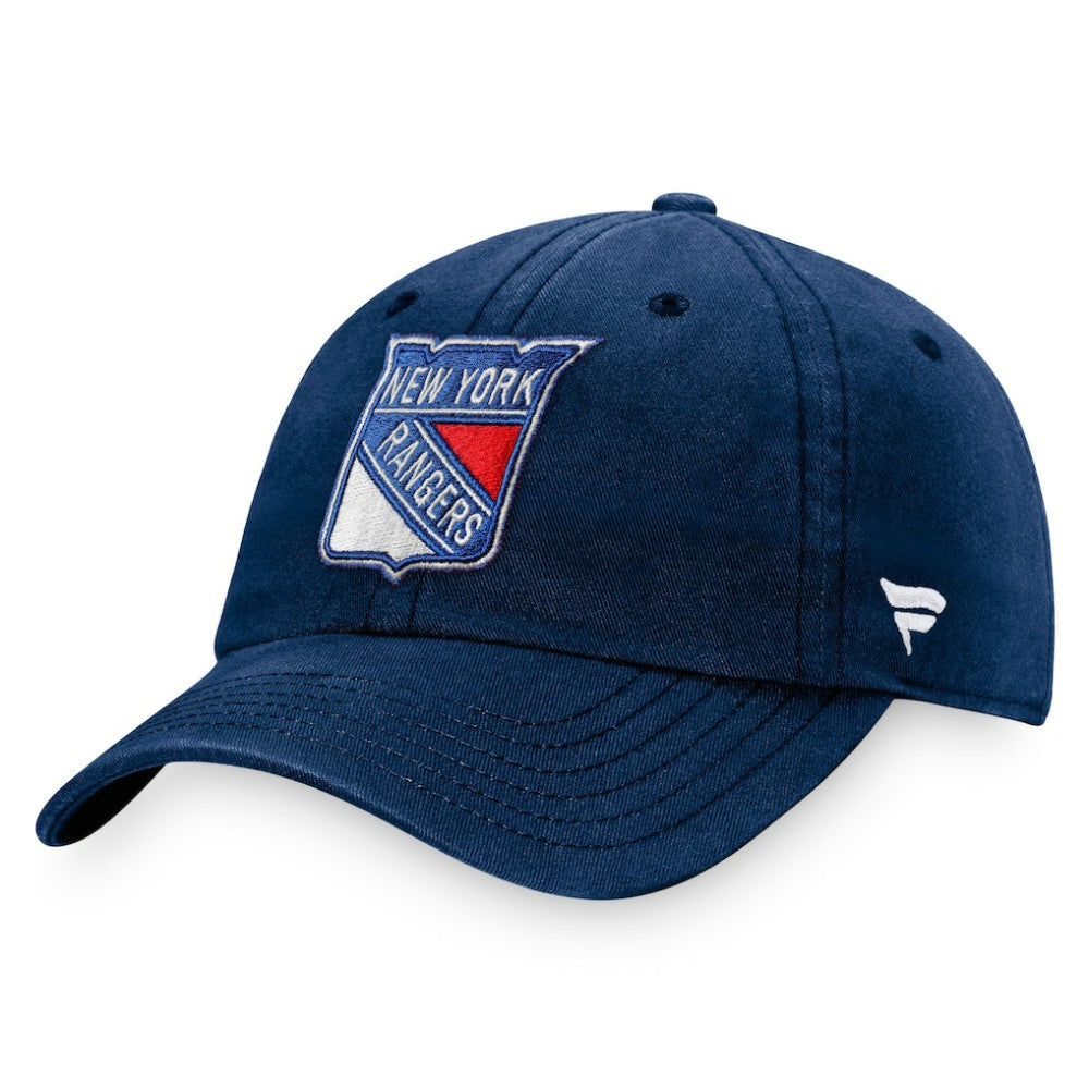 New York Rangers Fanatics Core Primary Logo Adjustable Hat - Navy - NHL