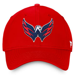 Washington Capitals Fanatics Core Primary Logo Flex Hat - Red - NHL