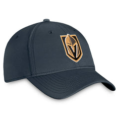 Vegas Golden Knights Fanatics Core Primary Logo Flex Hat - Charcoal - NHL