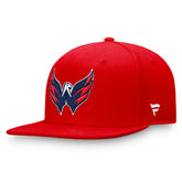 Washington Capitals Fanatics Primary Logo Snapback Hat - Red - NHL