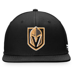 Vegas Golden Knights Fanatics Primary Logo Snapback Hat - Black - NHL