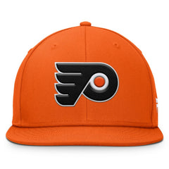Philadelphia Flyers Fanatics Primary Logo Snapback Hat - Orange - NHL