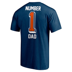 Chicago Bears #1 Dad T-Shirt Navy | Fanatics