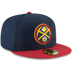 Denver Nuggets 2-Tone 59FIFTY Fitted Hat Navy/Red - NBA