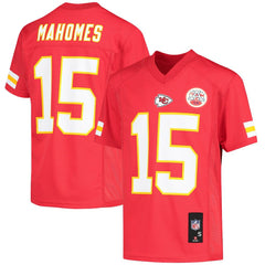 Patrick Mahomes Kansas City Chiefs Youth Replica Player Jersey Red | NFL