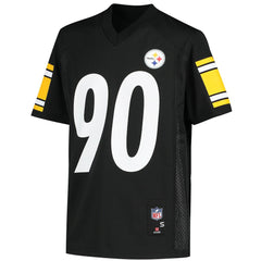 T.J. Watt Pittsburgh Steelers Youth Replica Player Jersey Black | NFL