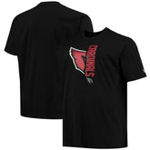 Arizona Cardinals New Era Big & Tall 2-Hit T-Shirt Black | NFL